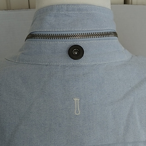 21Men Los Angeles light blue Shirt/Jacket Sz  SP - Picture 5 of 12